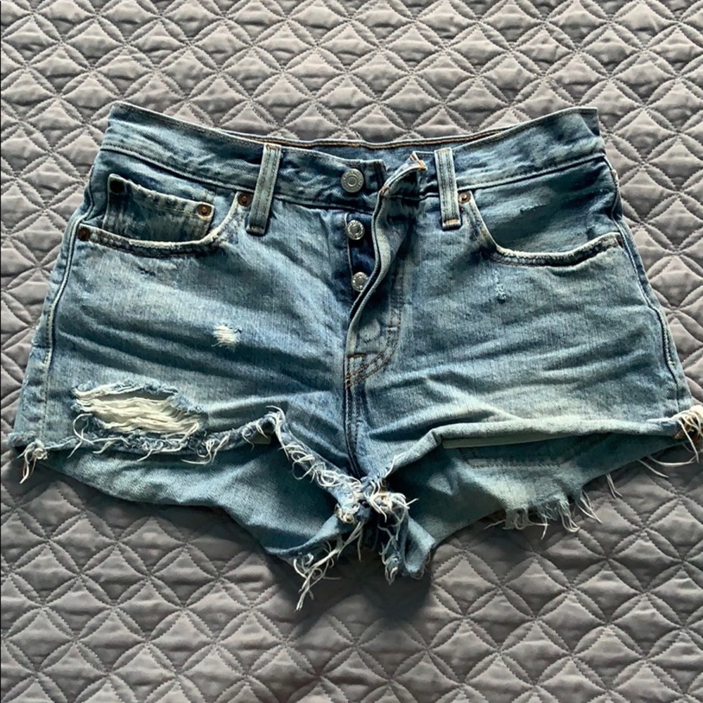 Levi Jean shorts only wore once. Like new!